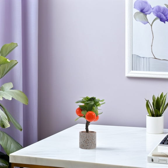 LOLIPPYY Decorative Artificial Fruit Tree with Soft Texture and Vibrant Colors for Home Decor