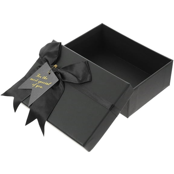 LOLIPPYY Decorative Black Bowknot Candy Boxes for Wedding and Party Favor