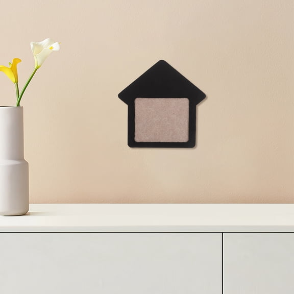 LOLIPPYY Decorative Black Polyester Hanging Photo Board for Home Office Wall Decor and Message Display