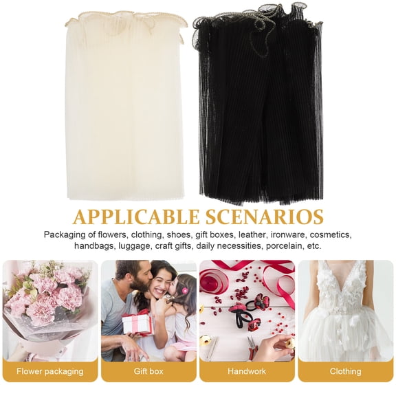 LOLIPPYY Decorative Flower Wrapping Yarn in Assorted Colors, Soft and Comfortable Material for Crafting and Wrapping