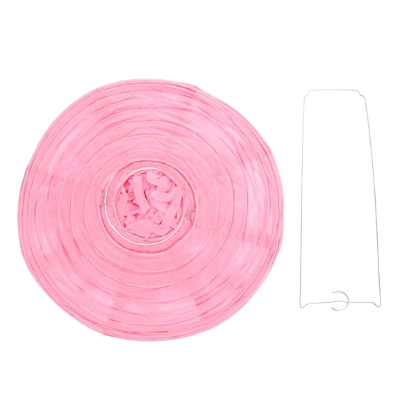 LOLIPPYY Decorative Pink Jellyfish Paper Lantern Pendant for Birthday Party Decor