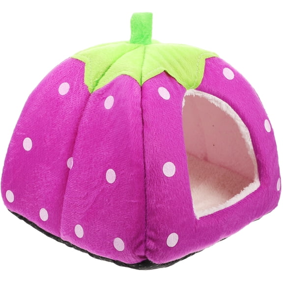 LOLIPPYY Decorative Violet Hamster House Cloth Hideout Adorable Comfortable Cage Accessory