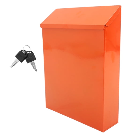 LOLIPPYY Decorative Wall Mailbox Iron for Outdoor and Garden 1Pack