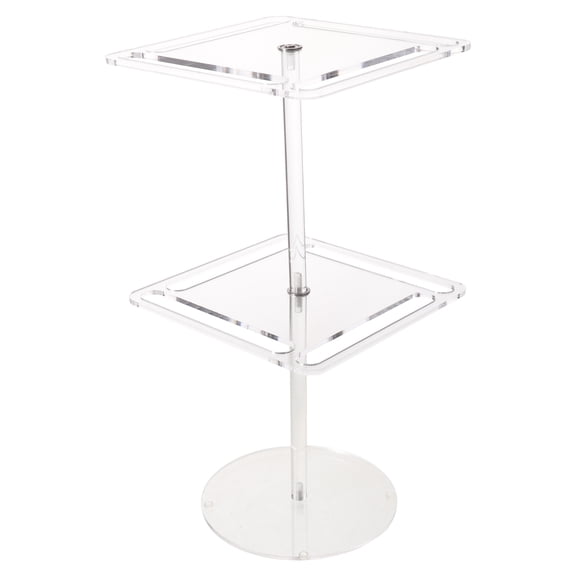 LOLIPPYY Desktop Eyeglass Display Stand with Durable Transparent Material for Stylish Organization