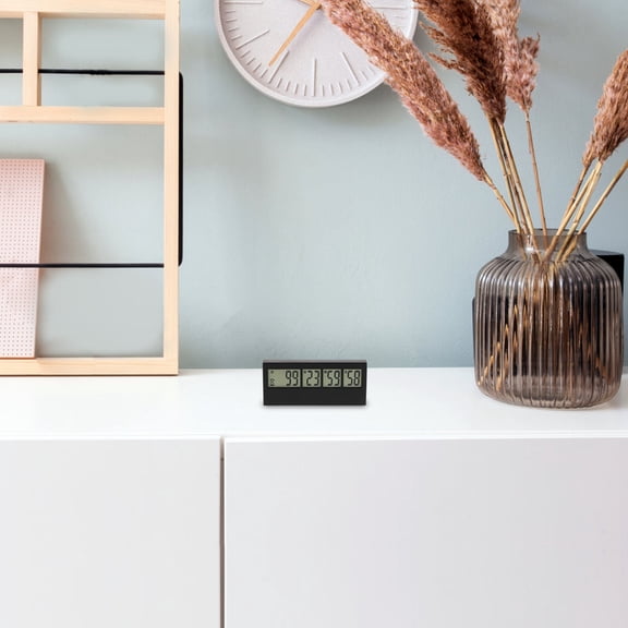 LOLIPPYY Digital Countdown Timer Black for Retirement Countdown 999 Days Accurate Timing Home Decor