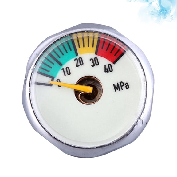 LOLIPPYY Digital Pressure Gauge Barometer Silver Iron 1Set for Fire Extinguisher