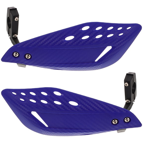 LOLIPPYY Dirt Bike Handguards 1 Pair Blue Pp Plastic Brake Lever Protection Stylish Appearance