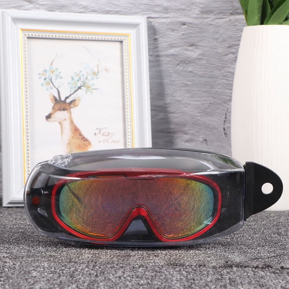LOLIPPYY Diving Goggles in Red with Unique Snap Joint and Technology for Swimming Use