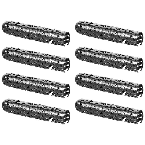 LOLIPPYY Metal Shoe Lace Tips Black Ends for Daily Use 8Pcs