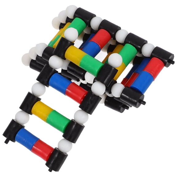 LOLIPPYY DNA Double Helix Model Science Teaching Aid for Students, Easy to Assemble Display