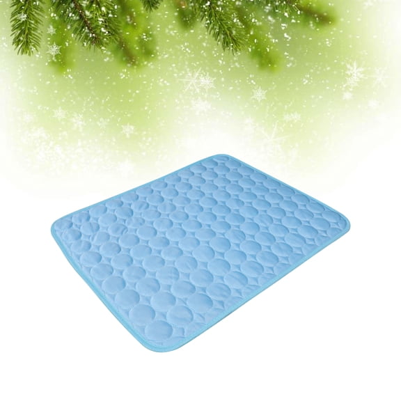 LOLIPPYY Dog Cooling Cushion Blue Comfortable Rest for Outdoor Activities 1Set