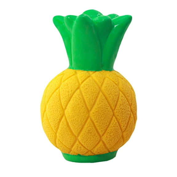 LOLIPPYY Dog Sound Toy for Pet Training, Puppy Teething Chew Toy, Fun Pineapple Shape Dog Toy
