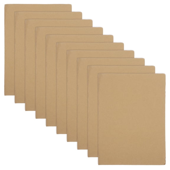 LOLIPPYY Double Sided Khaki Corrugated Cardboard for DIY Crafts and Special Occasion Packaging
