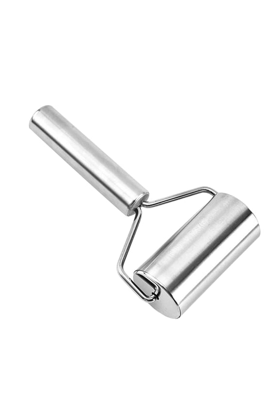 Dough Roller Pin Stainless Steel for Non-stick Baking with Smooth Surface for Home Users 1Pack