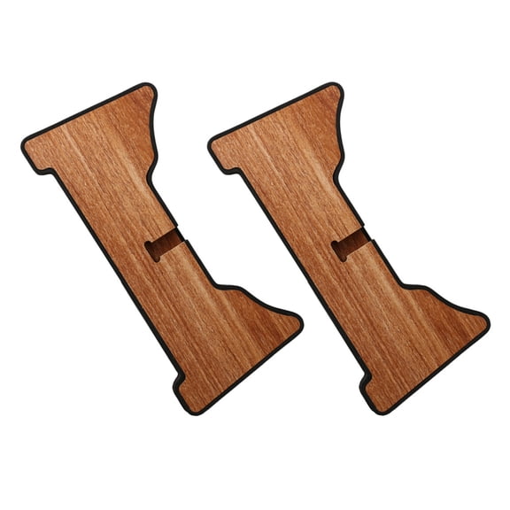 LOLIPPYY Drum Accessory Wooden Square Light Brown Ethereal Drum Holder 1Set