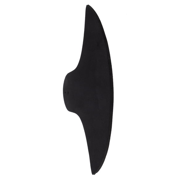 LOLIPPYY Drum Practice Pad with Cymbal Mute Made of Rubber for Precise Sound and Effective Noise Reduction, Black