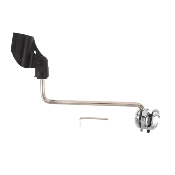 LOLIPPYY Drum Set Microphone Mount: Microphone Clamp Attachment - Drum Rim Clamp Shockproof Mic Holder For Live Band Performance