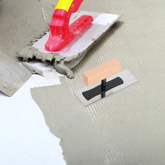 LOLIPPYY Drywall Trowels Flat Head Stainless Steel Trowel for Wall Decoration Multi Color for DIY Enthusiasts 1Pcs