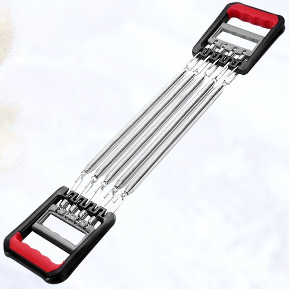 LOLIPPYY Dual Purpose Chest Expander with Adjustable Spring Steel for Sports and Strength Training
