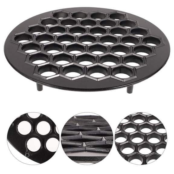 LOLIPPYY Dumplings Maker Round Dumpling Press Black Premium Design for Home Use 1Pcs