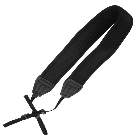 LOLIPPYY Durable Adjustable Black Camera Shoulder Strap Comfortable for Long Time Use