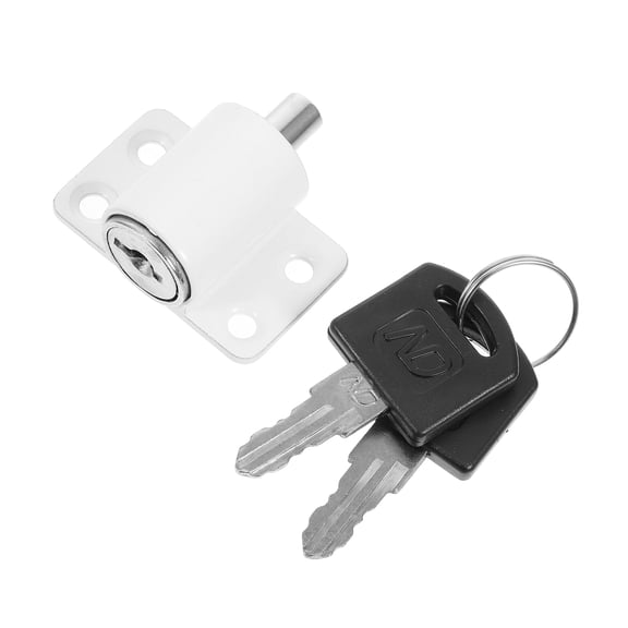LOLIPPYY Durable Alloy Sliding Door Lock with Key Safety Window Locks for Horizontal Sliding Windows At Home