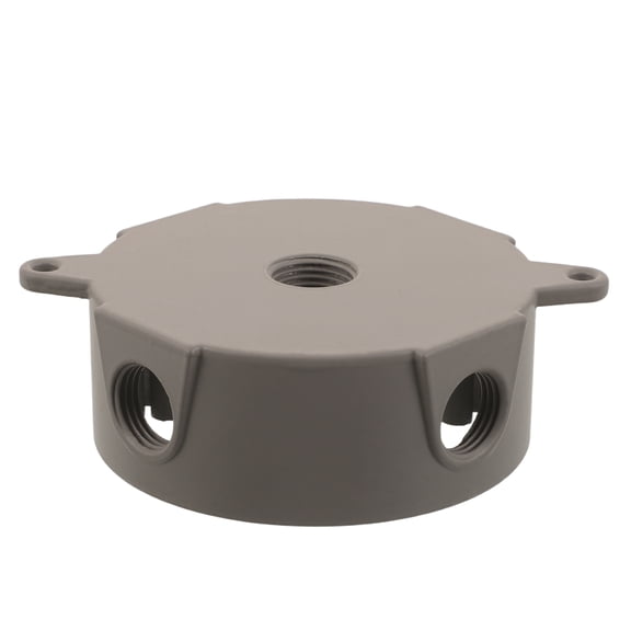 LOLIPPYY Weatherproof Aluminum Lamp Socket Box Temperature Resistant Adjustable Circular Design