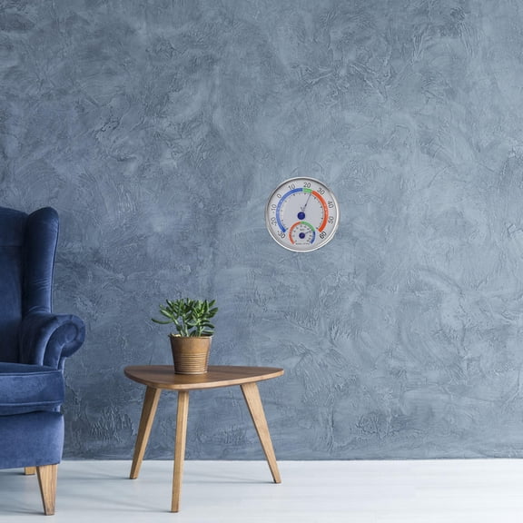 LOLIPPYY Durable Analog Humidity Temperature Meter for Refrigerator and Freezer