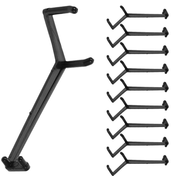 LOLIPPYY Durable Black Limb Spreaders for Training Fruit Trees Support Garden Clips 20Pcs PE Bending Tools