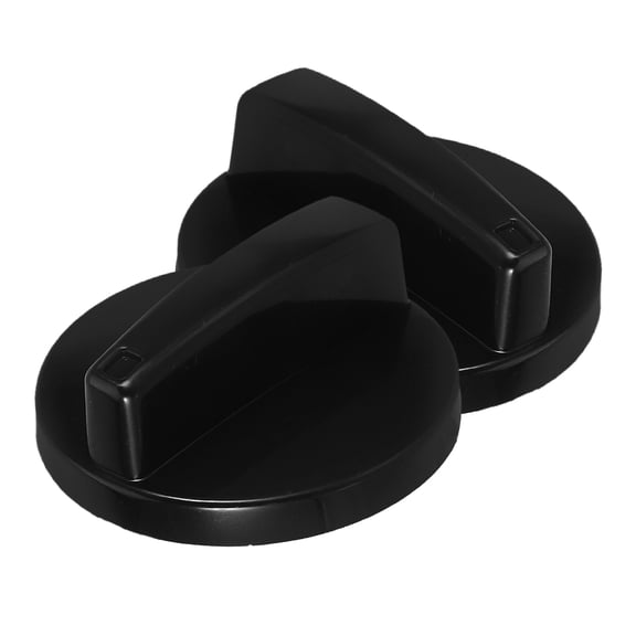 LOLIPPYY Durable Black Plastic Stove Knobs, Compatible with Most Ovens