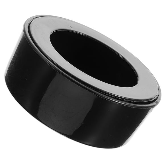 LOLIPPYY Durable Black Reptile Water Dish for Terrarium Landscaping and Pet Feeding