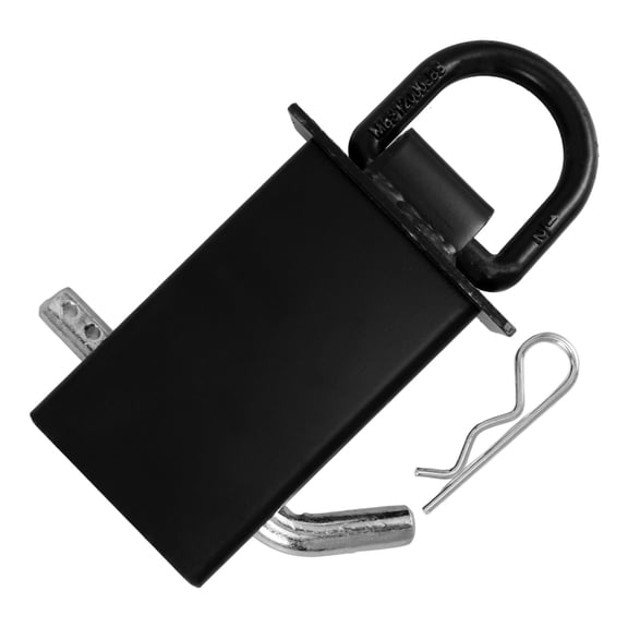 LOLIPPYY Black D Ring Tie Down Rings for Trucks and Trailers Secure Connection