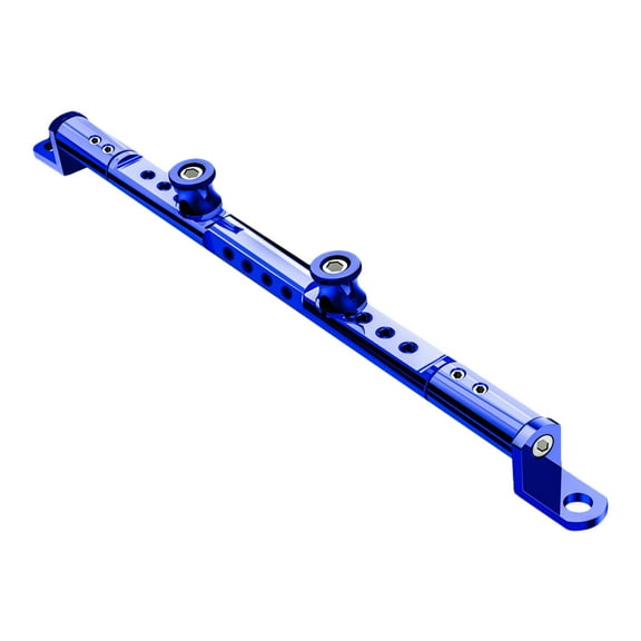 LOLIPPYY Durable Blue Motorcycle Handlebar Balance Bar with Multifunctional Mount Attachment