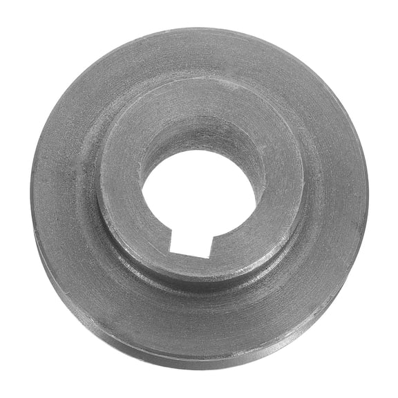 LOLIPPYY Durable Cast Iron Industrial Single Groove Pulley for Air Compressor Motor Drive