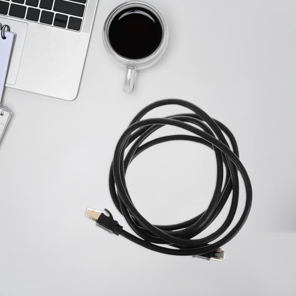 LOLIPPYY Durable Cat 8 Ethernet Cable Copper Double Shielded for Reliable Network Connection