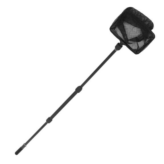 LOLIPPYY Durable Coated Fine Mesh Fishing Net with Retractable Handle for Saltwater and Freshwater