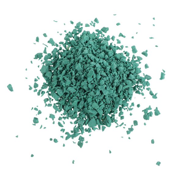 LOLIPPYY Durable Green Rubber Infills for Synthetic Grass Turf Enhancing Performance and Weather Resistance