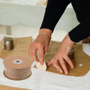 LOLIPPYY Durable Jute Rope Twine for Home Crafts Packaging and Rustic Decorative Projects
