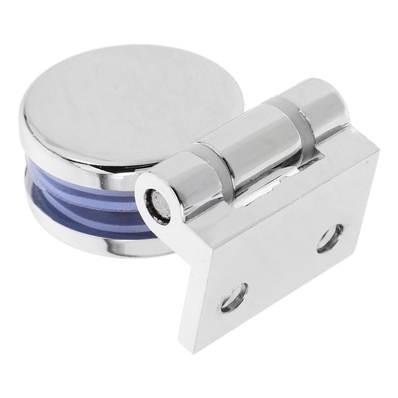 LOLIPPYY Durable Metal Single Side Hinge for Frameless Glass Shower and Cabinet Doors