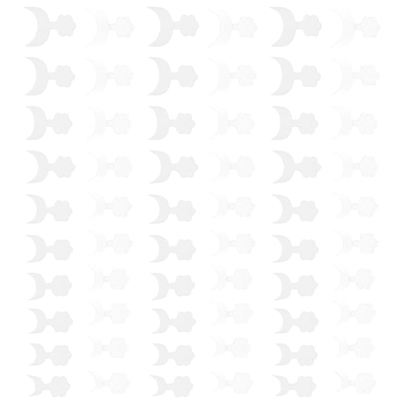 LOLIPPYY Durable Nail Patches for Nail Art Use Assorted Colors DIY Manicure 1000Pcs Plastic