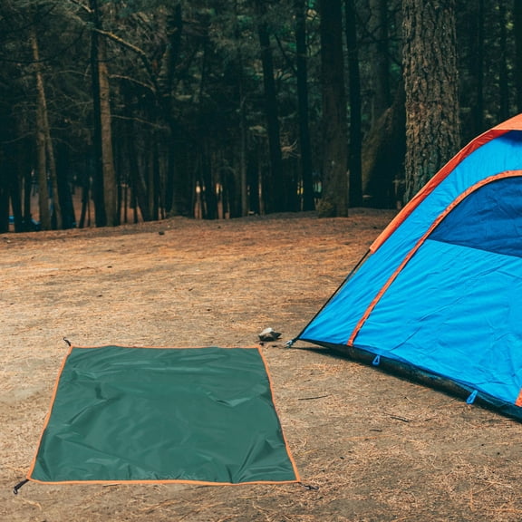 LOLIPPYY Durable Oxford Cloth Camping Tarp Offering Waterproof Shelter and Wind Resistance