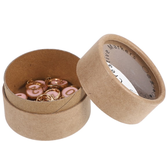 LOLIPPYY Durable Pink Zinc Alloy Knitting Crochet Locking Stitch Markers for Effortless Stitch Counting and Quality Knitting Projects