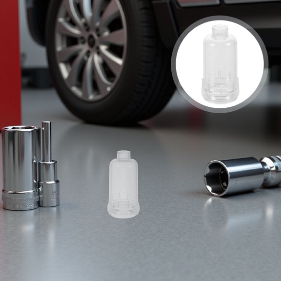 LOLIPPYY Durable Plated Silver Tire Changer Oil Cup Replacement with Advanced Oil Regulator Separator
