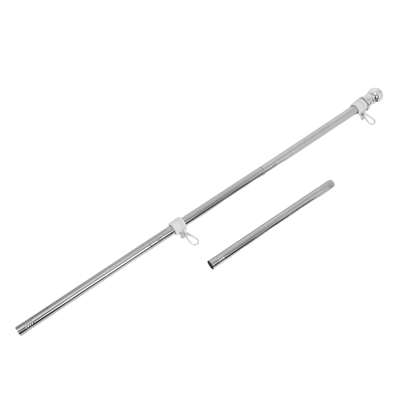 LOLIPPYY Rust-Resistant Stainless Steel Flagpole Holder for Outdoor Yard, Garden, Balcony Decoration and Display Stand