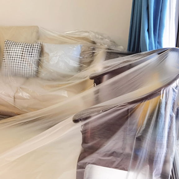 LOLIPPYY Durable Transparent Sofa Blanket for Furniture Protection in Living Room and Outdoor