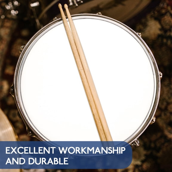 LOLIPPYY White Double Layer Drum Skin Cover for Percussion Instruments,