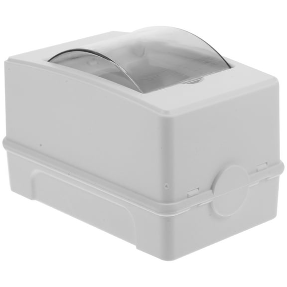 LOLIPPYY Durable White Electrical Junction Box Breaker Box Cover for Distribution Protection and Appliance Safety