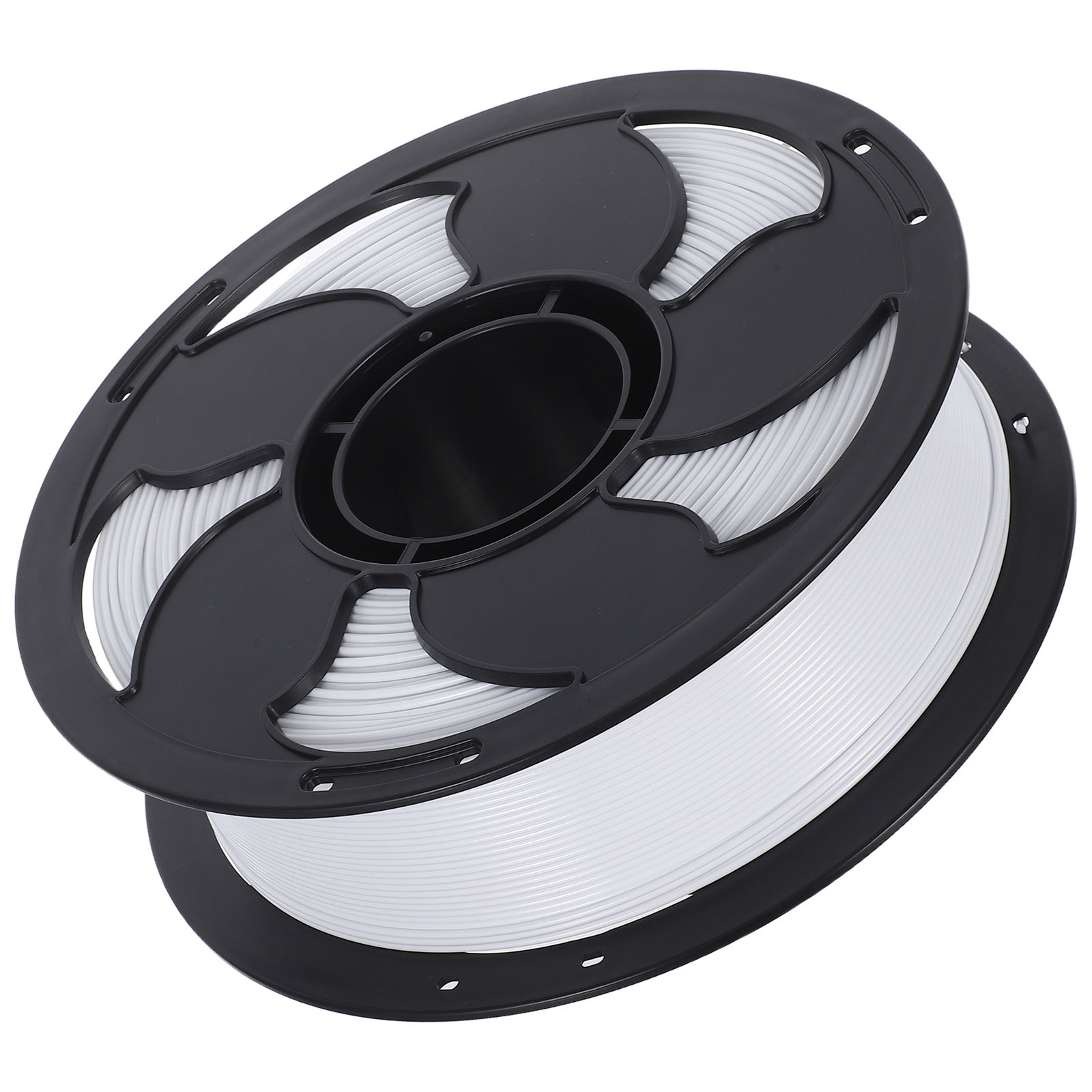 LOLIPPYY White PETG 3D Printer Filament Spool for Engineering, Model Making, Prototyping and Precision Printing