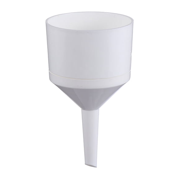 LOLIPPYY White Plastic Filtration Funnel for Laboratory, Chemical, and Scientific Research Use, and