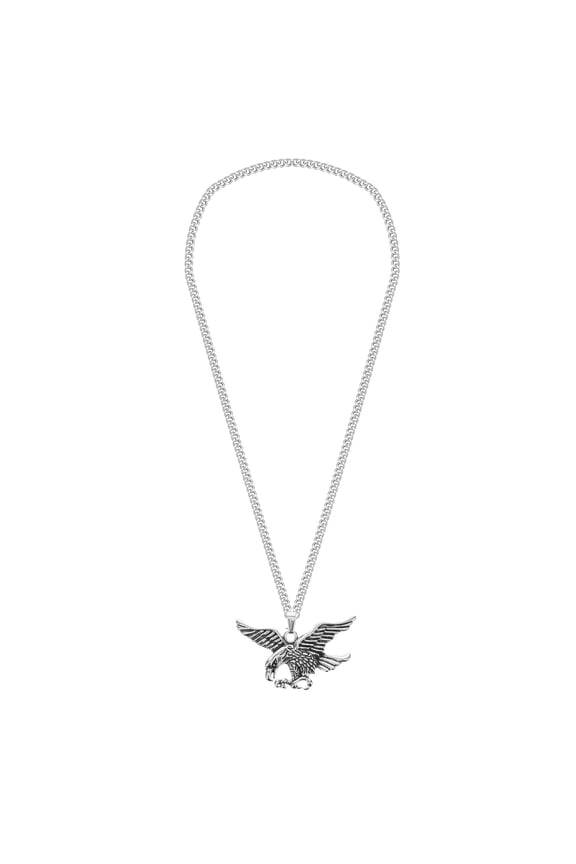 Eagle Pendant Necklace Chain for Men Unique Design Jewelry for Daily Wear